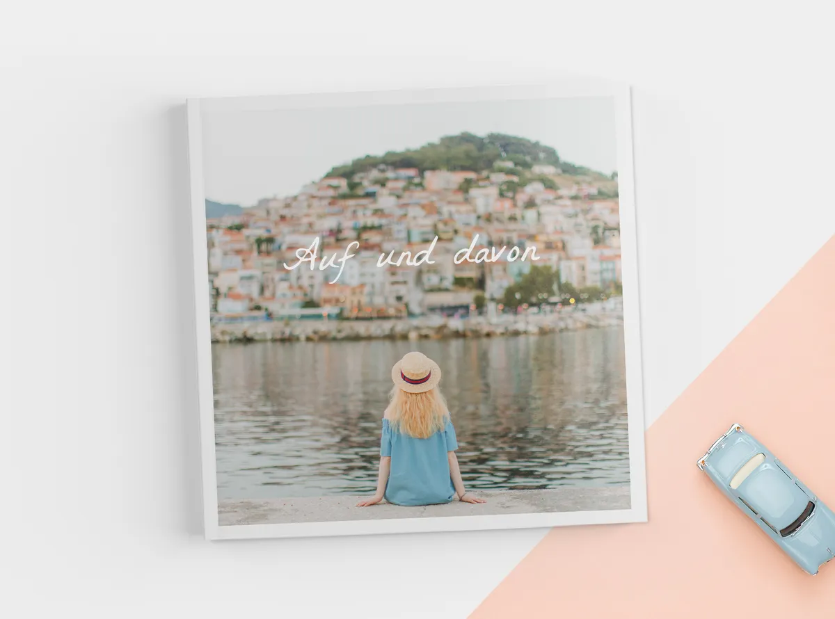 Softcover Fotobuch - Reisen, Urlaub, quadratisch