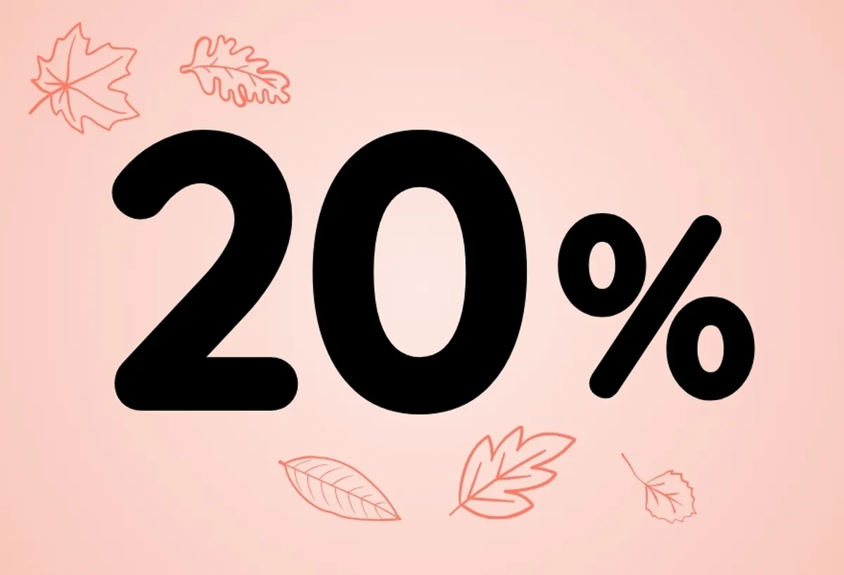 20% vanaf 0 €